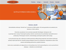 Tablet Screenshot of dentalcare.co.rs