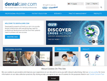 Tablet Screenshot of dentalcare.co.uk