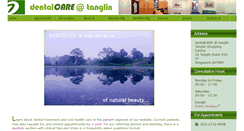 Desktop Screenshot of dentalcare.com.sg