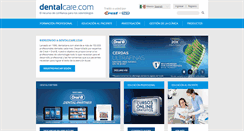 Desktop Screenshot of dentalcare.com.mx