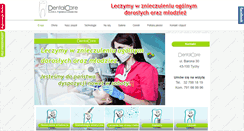 Desktop Screenshot of dentalcare.biz.pl