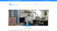 Desktop Screenshot of dentalcare.org.in